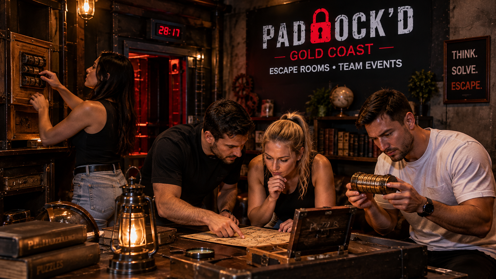 Gold Coast Escape Rooms- The Puzzle Types You'll Face